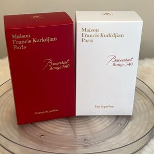 Baccarat Rouge 540- Box Only  EUC Set of 2
